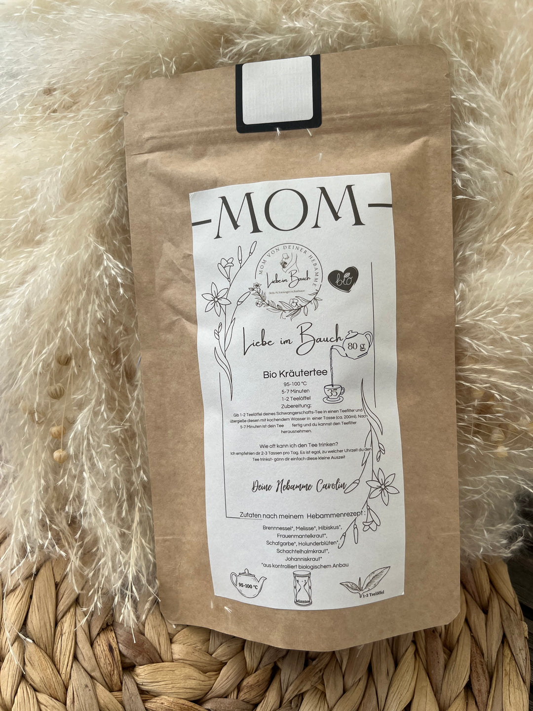 Liebe im Bauch - dein BIO Schwangerschaftstee