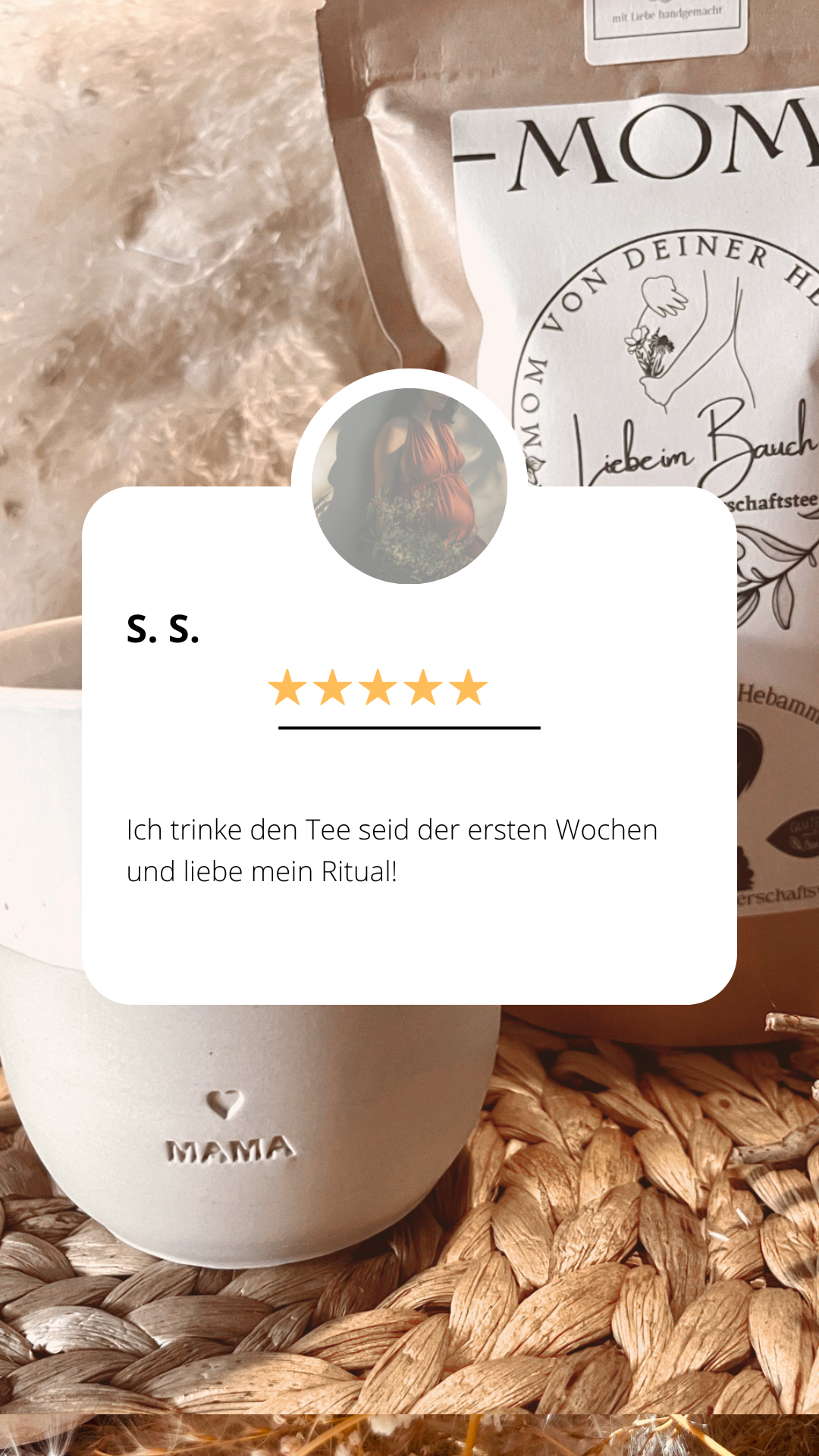 Liebe im Bauch - dein BIO Schwangerschaftstee