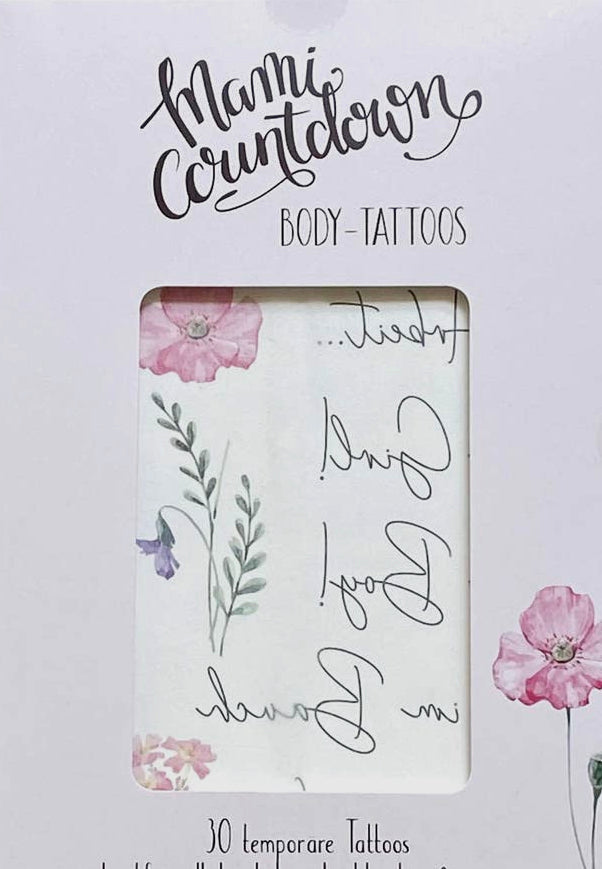 Liebe im Bauch Body-Tattoos