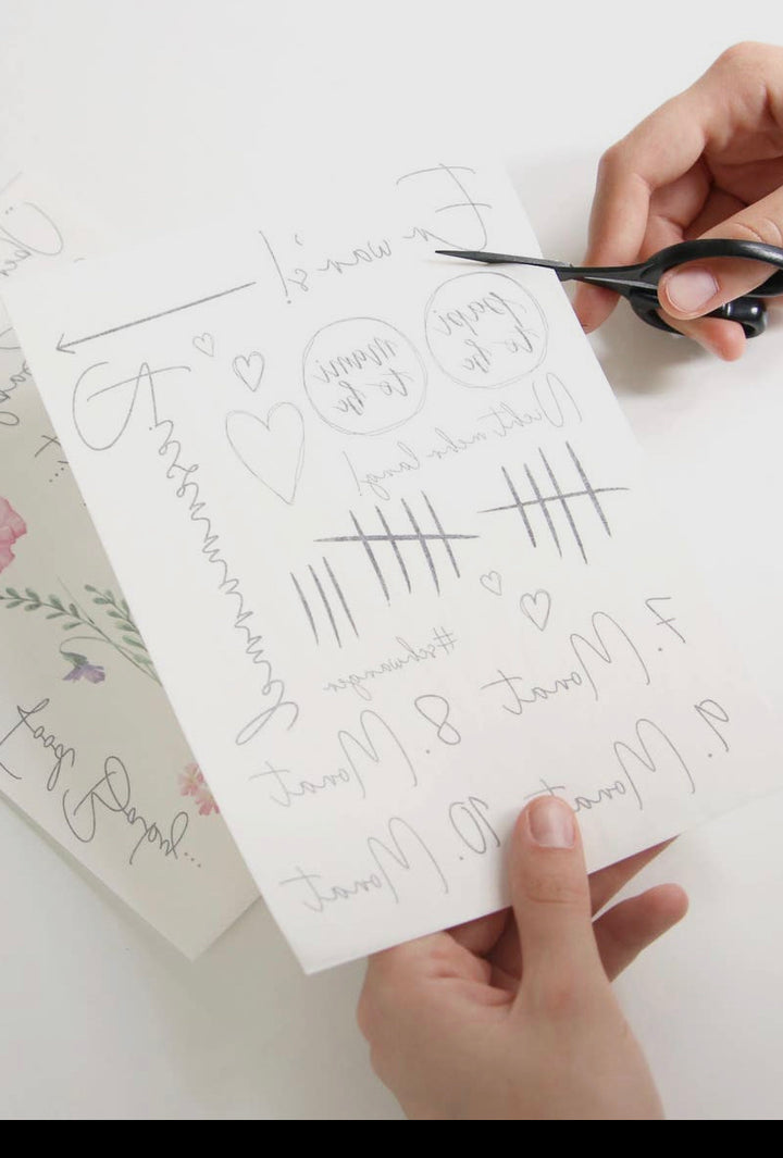 Liebe im Bauch Body-Tattoos