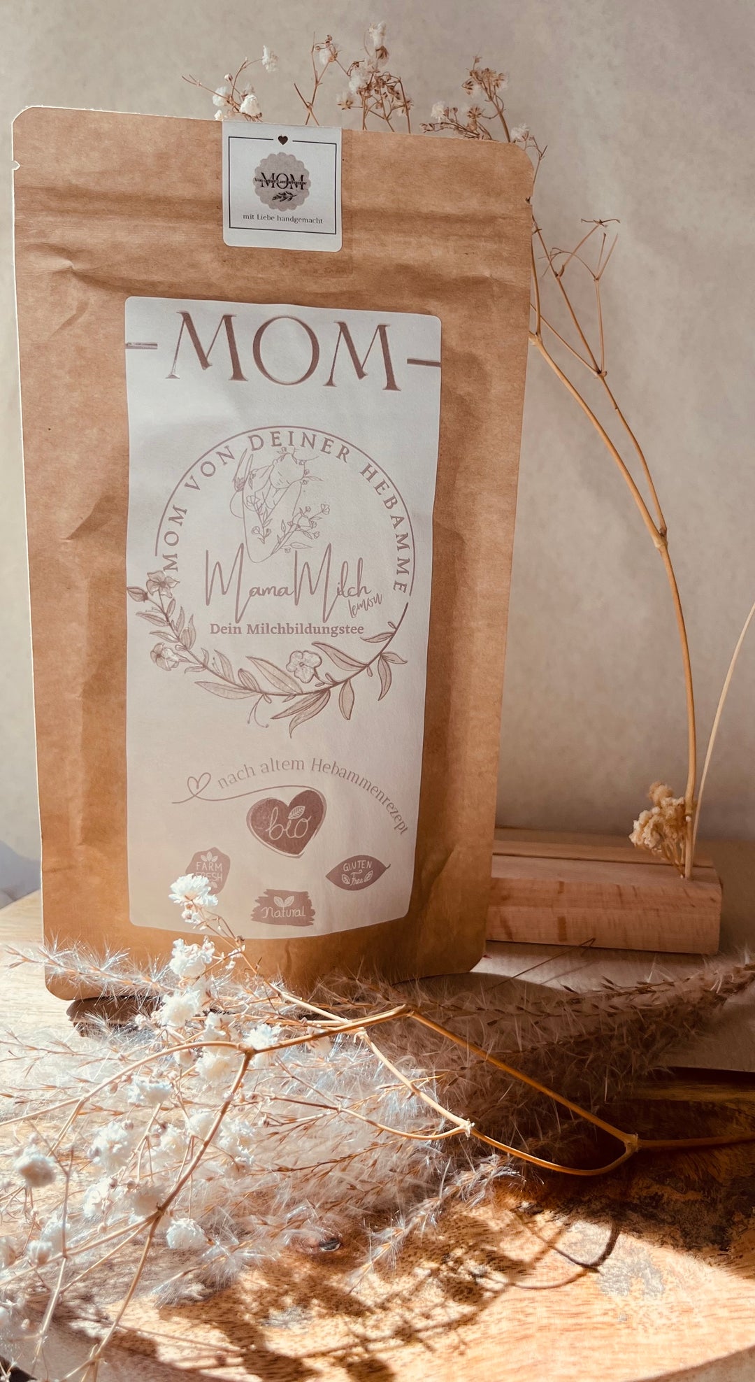 MamaMilch Bio- Stilltee      MOM-TEE           Stilltee Bio Stillen Milchproduktion Stillbegleitung Muttermilch Wochenbett Mutterschaft Geschenke für Sie