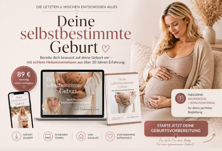 Online-Geburtsvorbereitungskurs – 6 Wochen für eine selbstbestimmte Geburt