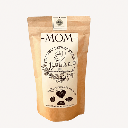 Bald bist du da - Bio Geburtsvorbereitungstee  mit einer Prise Himberblätter und Frauenmantelkraut