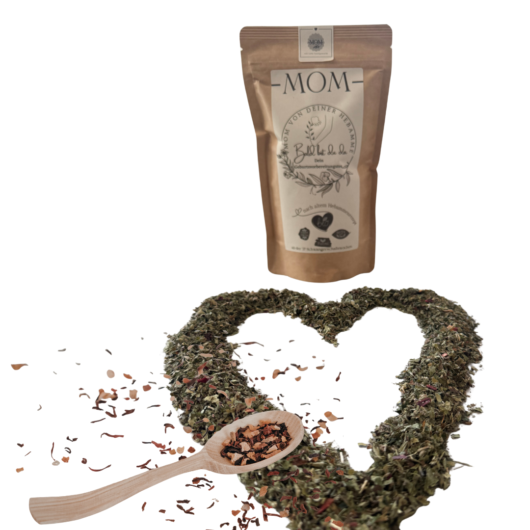 Bald bist du da - Bio Geburtsvorbereitungstee mit Himbeerblättern und Frauenmantel